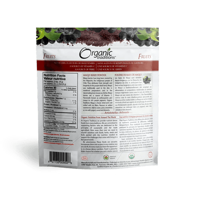 Organic Traditions Freeze Dried Maqui Berry Powder