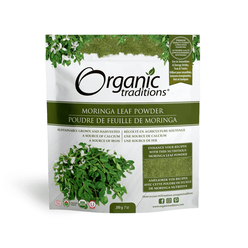 Organic Traditions Moringa Leaf Powder