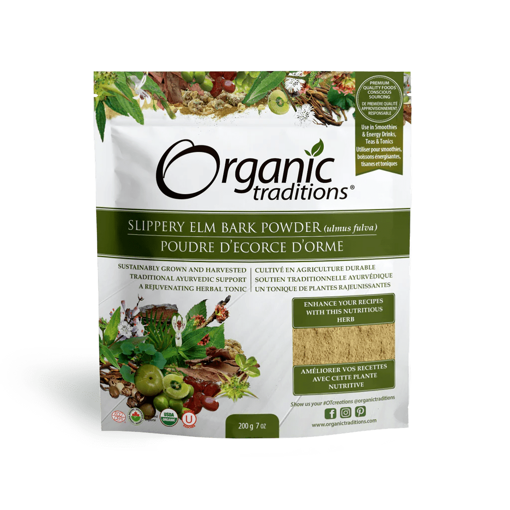 Organic Traditions Slippery Elm Bark Powder