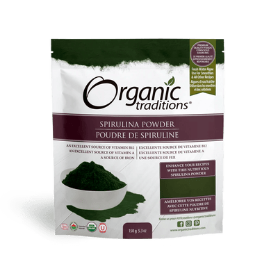 Organic Traditions Spirulina Powder