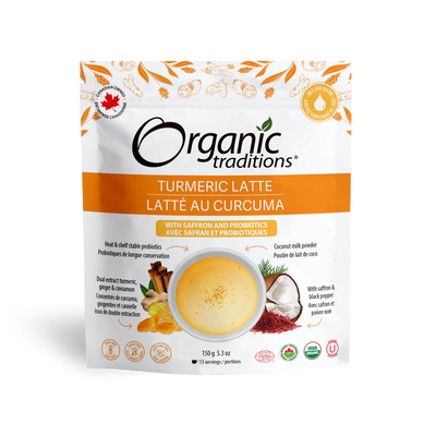 Organic Traditions Turmeric Latte with Probiotics