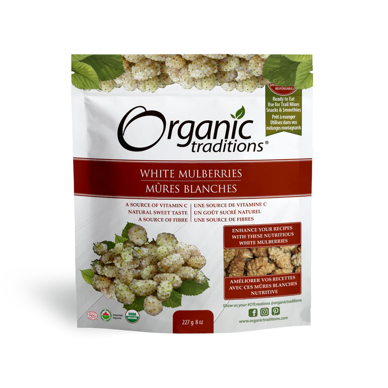 Organic White Mulberries