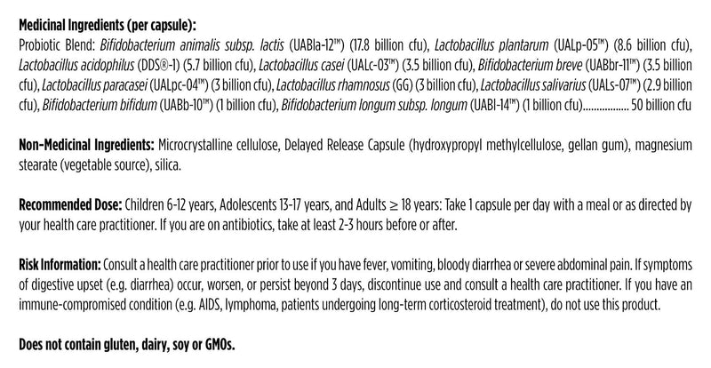 Designs For Health ProbioMed 50