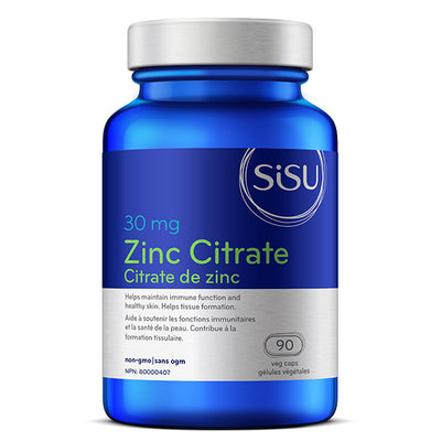 SISU Zinc Citrate 30 mg