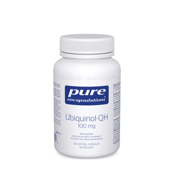 Pure Encapsulations Ubiquinol-QH 100 mg